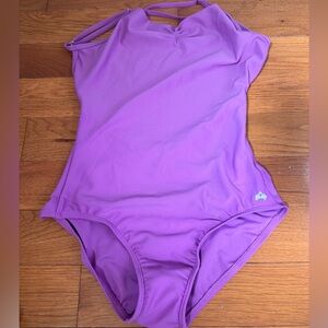 Mirella Purple Adult Large Leotard